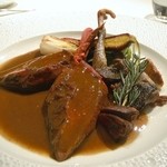 eclat - ピジョンラミエのロティ　ソースサルミ