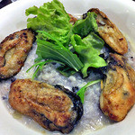 Bistroフルフル - カキのリゾット（２０１６年２月）