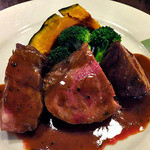 Bistroフルフル - 仔羊モモ肉のロースト（２０１６年２月）