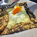 Bistroフルフル - そば粉のガレット（２０１６年２月）