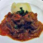 Bistroフルフル - 豚肉のビール煮込み（２０１６年２月）