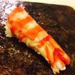 鮨 ほしやま - 車海老♡（頭）