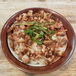 博多ラーメン亭 - サービスランチの焼豚ライス