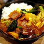 野菜を食べるカレー キャンプ エクスプレス - 一日分の野菜カレー☆