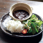 ごはんcafe両子の庄  - ごはんカフェのポークカレー