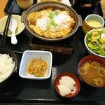 和風レストランまるまつ - かつとじ御膳