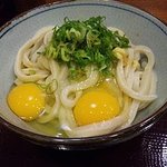 楽釜製麺所 - 釜玉うどん大