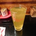 かたしな - ホット緑茶割