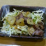 きものにんにく炒め