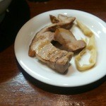 麺屋 菜花奈 - 海老W白湯拉麺別皿トッピング