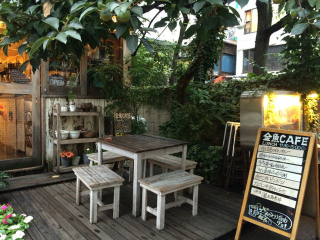 閉店 金魚cafe キンギョカフェ 代々木 カフェ 食べログ