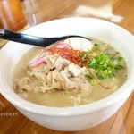 鶏骨らーめん 新参者 - 2015年12月　白らーめん【600円】