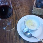 カフェ トラ - ランチセットのスープ