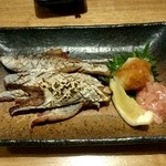 えききた - かつおのはらんぼ塩焼き580円