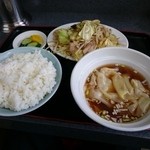 味一番 - 日替わりＢ定食（750円）2016年2月