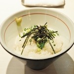 煮干し中華そば一燈 - '16.02 えびっくす雑炊用ご飯