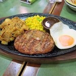 サイゼリヤ - ハンバーグの盛合せ￥599