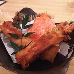 俺の魚を食ってみろ!! - (2016/2/4)ハイ！チーズ!!という名前のチーズ入り蟹春巻は、春巻の中のズワイ蟹ととろけるチーズの相性も抜群！