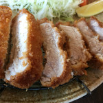 お家のとんかつ亭 - ロースとんかつ断面