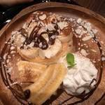 ピアーズカフェ - バナナチョコパンケーキ