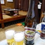 Keijou - ビール（大瓶　キリン）￥６００