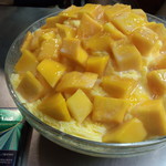 福泉冰店 - マンゴーかき氷5人前