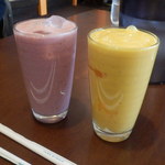 サンライズ - ストロベリーラッシー＆マンゴーラッシー
