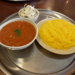 サンライズ - 日替わりカレー　ナスキーマ　辛さ500倍