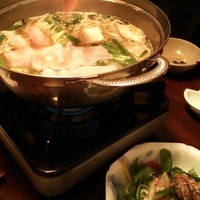 土佐料理 祢保希 赤坂店 - 前に来店したときに食べた龍馬鍋。寒い時期には温まります。