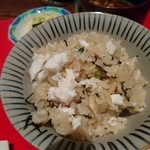 賛否両論 - (2/3)青森産シジミで炊いたご飯、鯛・セリ・バラノリの