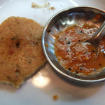 南インド料理 なんどり - ワダ・アダイ　米と豆の焼きドーナツ