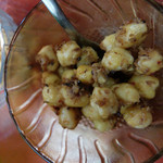 南インド料理 なんどり - 3種類のおつまみ　ヒヨコ豆