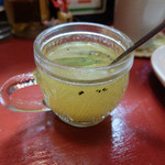 南インド料理 なんどり - おまかせコース　最初はラッサムで温めて