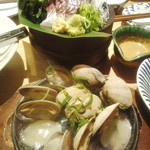 四十八漁場 - 山口県萩産のプライドフィッシュ、瀬付きアジもお刺身で。