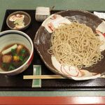 手打ちそば 蕎麦花 - 鴨セイロ（1,230円）