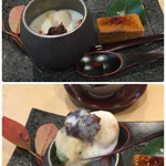 馬場乃町 はやし - 胡麻汁粉と人参かすてら
      これが 美味しいのです♡