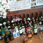 チャ～ボン 多福楼 - 銘柄焼酎が勢い揃っている！