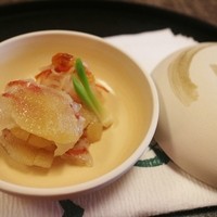 招福樓 本店 - 先付　車海老昆布締め　数の子　紅白なます