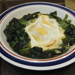 名代 富士そば - ポパイエッグ