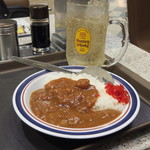 名代 富士そば - ミニカレー