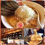 銀の蔵 - 上司のオーダーした黒コショウ味噌ラーメン✨こちらも経費オチだから大盛り( ≧ᗜ≦)੭ु⁾⁾