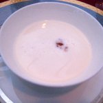 レストラン ル・プラトー - ２日目スープ　ヴィシソワーズ