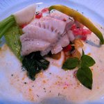 レストラン ル・プラトー - ２日目　魚料理　あいなめ