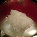 レストラン ル・プラトー - ２日目　お口直し　グレープフルーツの氷菓