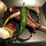 レストラン ル・プラトー - ２日目　肉料理　骨付き仔羊