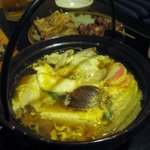 チンゲン菜と豚肉の玉子とじ：2010年８月