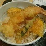 穂波 - ミニ天丼（2016.2撮影）