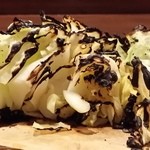 炭火焼 ワインバル Lom - 【H28.2.4】炭火焼アンチョビキャベツ３９０円。