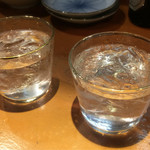 銀座 岩戸 - 【夜】焼酎のロック