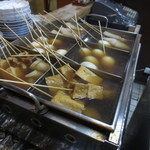 やのよし - いろんなおでんが煮えています♪